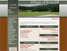 Tablet Screenshot of briarclifftx.com